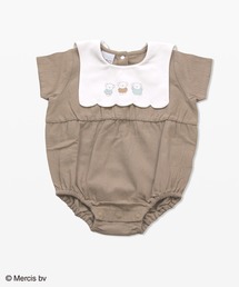 Miffy（ ミッフィー）の「miffy / 布帛半袖ロンパース（ロンパース）」