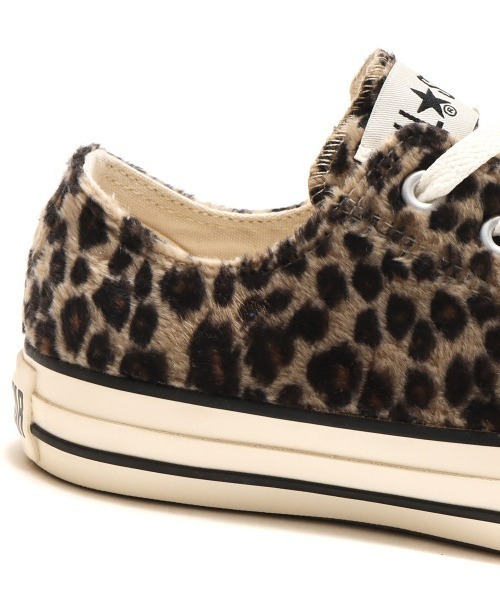 CONVERSE（コンバース）の「CONVERSE ALL STAR LEOPARDFUR OX / コンバース オールスター レパードファー オックス（スニーカー・メンズ・ベージュ・24.0cm/23.5cm/27.5cm/27.0cm/24.5cm/28.0cm/30.0cm/26.0cm/26.5cm/25.5cm/23.0cm/29.0cm/25.0cm）」の9枚目の写真