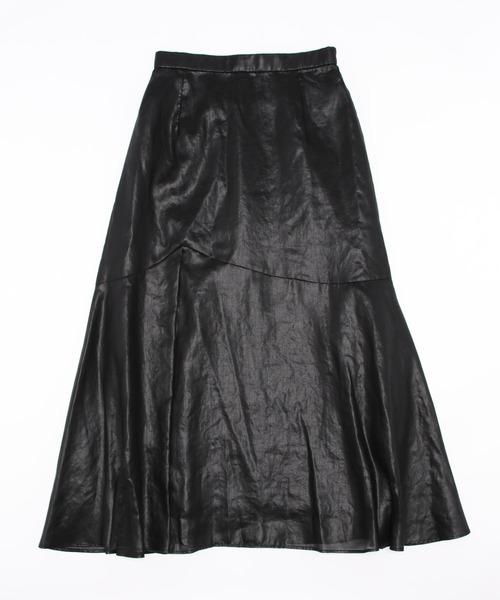 BARNYARDSTORM（バンヤードストーム）の「BARNYARDSTORM / シャイニーボイルスカート（スカート・レディース・ブラック/モカ・1/0）」の18枚目の写真