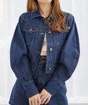 Heather デニムジャケット 半袖 Heather デニムジャケット gジャン Denim Jacket（半袖） 325864
