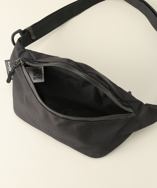 bagjackボディバッグ　黒 bagjack | コーデュラナイロン コブラバックルヒップバッグ（ボディ