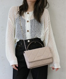 GUESS/ゲス フェイクレザーキルティングショルダーFANTINEinline
