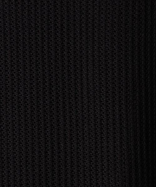 BEAUTY&YOUTH UNITED ARROWS（ビューティーアンドユースユナイテッドアローズ）の「レーヨンブレンド メッシュ Tシャツ ワンピース -ウォッシャブル-（ワンピース・レディース・ブラック/クリーム・FREE）」の17枚目の写真