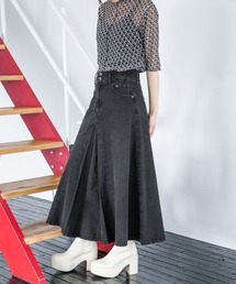 JEANASIS | デニムリメイクフウフレアスカート/356954(デニムスカート)