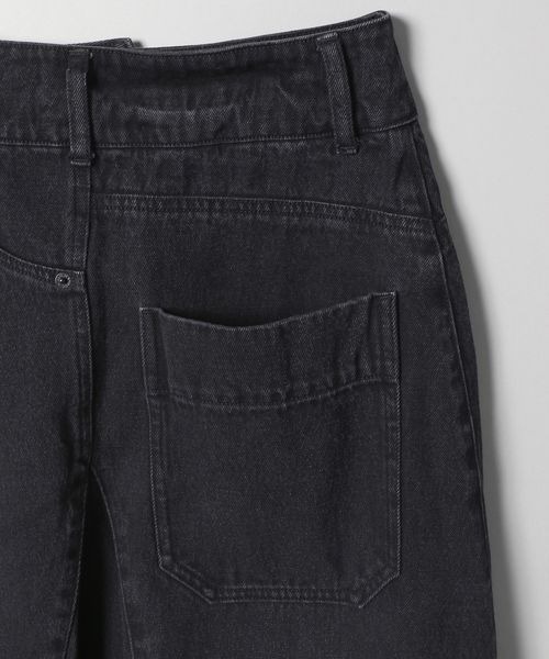 JEANASIS（ジーナシス）の「デニムリメイクフウフレアスカート/356954（デニムスカート・レディース・ブラック/ブルー・SMALL/MEDIUM）」の8枚目の写真