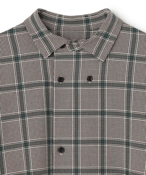 JOSEPH STUDIO（ジョゼフストゥディオ）の「ライトオックス　シャツ（シャツ/ブラウス・メンズ・ブラック系1/スモーキーグリーン系3・6/8）」の7枚目の写真