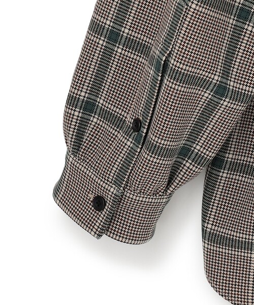 JOSEPH STUDIO（ジョゼフストゥディオ）の「ライトオックス　シャツ（シャツ/ブラウス・メンズ・ブラック系1/スモーキーグリーン系3・6/8）」の18枚目の写真