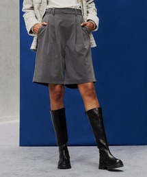 ウエストタックショートパンツ