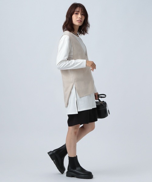 BAYFLOW(ベイフロー)の「ウエストタックショートパンツ(その他パンツ・レディース・ブラック/グレー・FREE)」の19枚目の写真