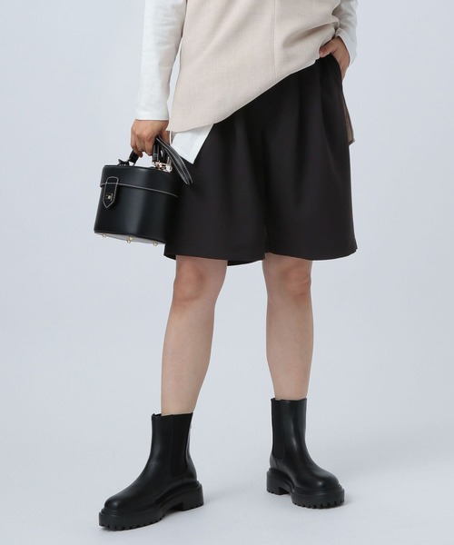 BAYFLOW(ベイフロー)の「ウエストタックショートパンツ(その他パンツ・レディース・ブラック/グレー・FREE)」の22枚目の写真