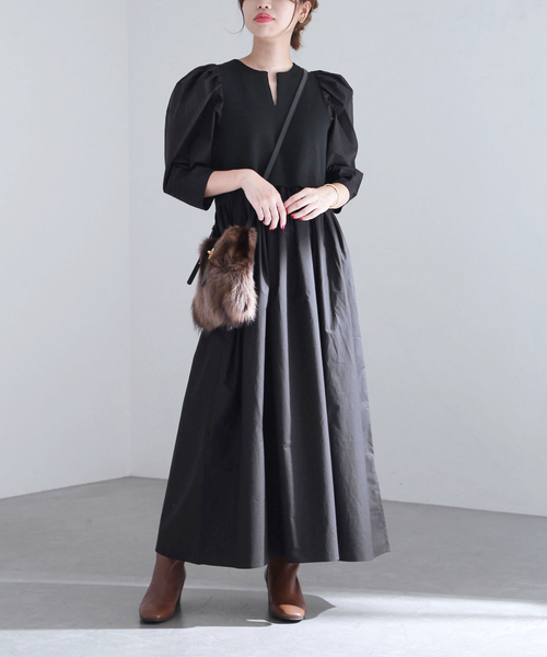 Marilyn La Moon マリリンムーン Marilyn La Totalite Totalite ラトータリテ のファッション ドッキング ワンピース ワンピース