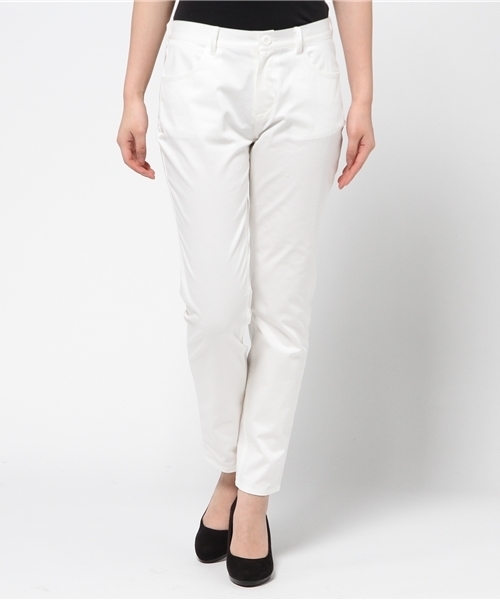 BEAMS LIGHTS Women's(ビームスライツ ウィメンズ)の「BEAMS LIGHTS / ウォッシャブル カラースリムパンツ(その他パンツ・レディース・オフホワイト/オリーブ/ブルー・36/38)」の21枚目の写真