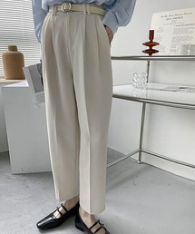 ベルト付きパンツ