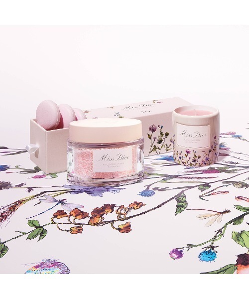 m*様 Miss Dior バスソルト 2箱セット 試してみた】Dior ミス ディオール ローズ バスボムのリアルな口コミ