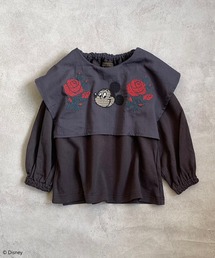 【Disney】ミッキーマウス/スクエアカラーチュニック(90~150cm)