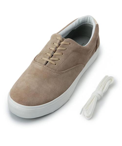 BEAUTY&YOUTH UNITED ARROWS（ビューティーアンドユースユナイテッドアローズ）の「BY スエード 5アイレット スニーカー◆（スニーカー・メンズ・ネイビー/ダークブラウン/ベージュ/ブラウン/ライトブルー・28cm(3)/26cm(1)/27cm(2)/25cm(0)）」の14枚目の写真
