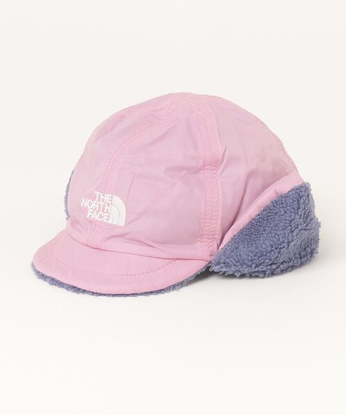 THE NORTH FACE(ザノースフェイス)の「【THE NORTH FACE】Baby Reversible Cozy Cap(キャップ・キッズ・ライトグレー系/グリーン系/ブルー系/オレンジ系/ピンク系/ダークグリーン系・FREE)」の1枚目の写真