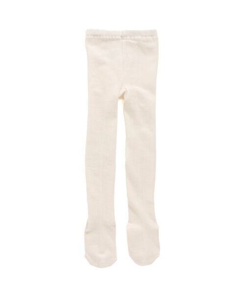 Ampersand（アンパサンド）の「リブタイツ（タイツ/ストッキング・キッズ・ピンク/グレー/ブラック/ベージュ/アイボリー・90/140/100/110/80/120）」の2枚目の写真