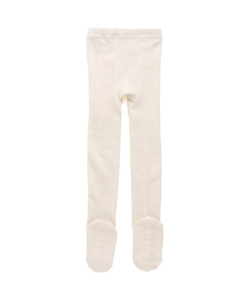 Ampersand（アンパサンド）の「リブタイツ（タイツ/ストッキング・キッズ・ピンク/グレー/ブラック/ベージュ/アイボリー・90/140/100/110/80/120）」の6枚目の写真