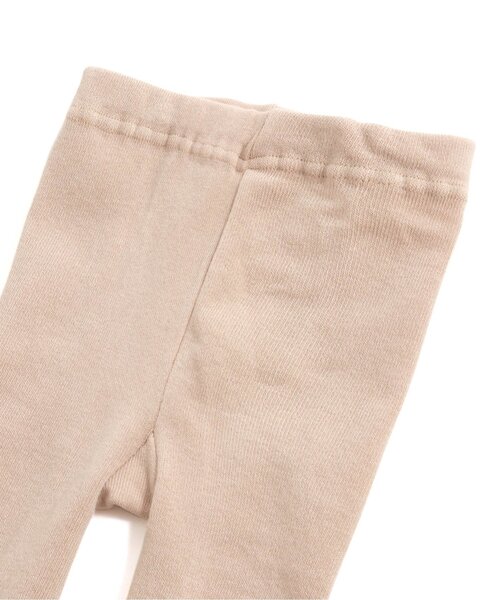 Ampersand（アンパサンド）の「リブタイツ（タイツ/ストッキング・キッズ・ピンク/グレー/ブラック/ベージュ/アイボリー・90/140/100/110/80/120）」の8枚目の写真