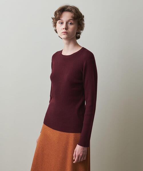 Steven Alan（スティーブンアラン）の「＜Steven Alan＞RIB PULLOVER/ニット（ニット/セーター・レディース・ブラック/オフホワイト/オレンジ系その他・FREE）」の3枚目の写真