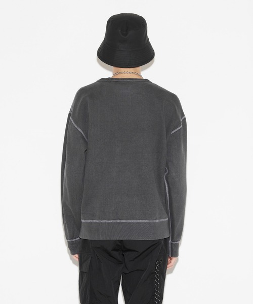 LEGENDA（レジェンダ）の「レジェンダ ダイアナ ピグメント スウェットシャツ / LEGENDA Diana Pigment Sweatshirt（スウェット・メンズ・ブラック・FREE）」の9枚目の写真