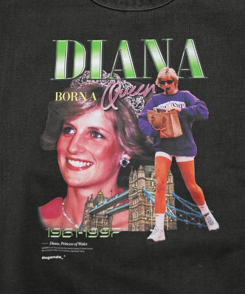 LEGENDA（レジェンダ）の「レジェンダ ダイアナ ピグメント スウェットシャツ / LEGENDA Diana Pigment Sweatshirt（スウェット・メンズ・ブラック・FREE）」の4枚目の写真