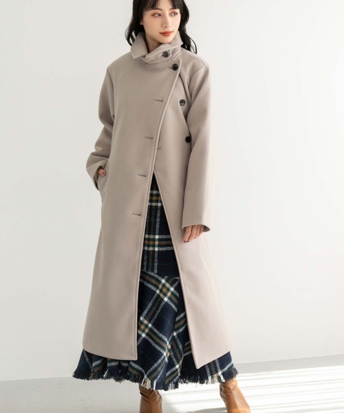 fifth（フィフス）の「【低身長向けサイズあり】裾フリンジチェックマーメイドスカート（スカート・レディース・ネイビー/ブラック/グリーン・M/XS）」の12枚目の写真