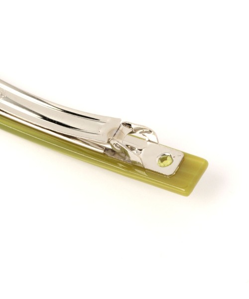 LAKOLE（ラコレ）の「カラー樹脂バレッタ / 172511（バレッタ/ヘアクリップ・レディース・オフホワイト/ブラウン/カーキ/ベージュ・FREE）」の6枚目の写真