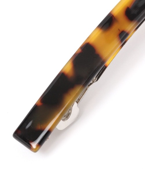 LAKOLE（ラコレ）の「カラー樹脂バレッタ / 172511（バレッタ/ヘアクリップ・レディース・オフホワイト/ブラウン/カーキ/ベージュ・FREE）」の9枚目の写真