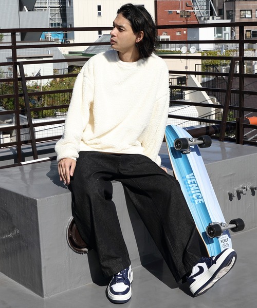 ８(eight)（エイト）の「ボア無地トレーナー（スウェット・メンズ・グリーン/ホワイト系その他/レッド系その他/ブラック/イエロー系その他・MEDIUM/LARGE）」の16枚目の写真