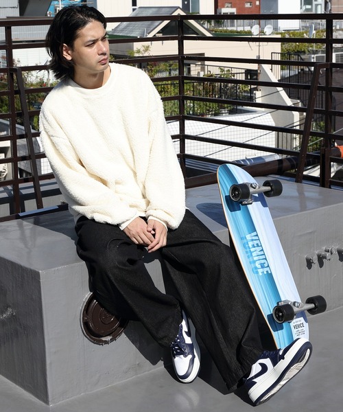 ８(eight)（エイト）の「ボア無地トレーナー（スウェット・メンズ・グリーン/ホワイト系その他/レッド系その他/ブラック/イエロー系その他・MEDIUM/LARGE）」の17枚目の写真