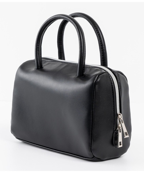 ANAP(アナップ)の「ミニボストンバック(ボストンバッグ・レディース・ブラック/ライトベージュ・FREE)」の15枚目の写真