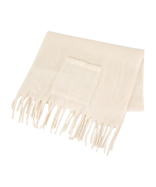 titivate（ティティベイト）の「2way大判ストール（マフラー・レディース・ピンク系その他/ブルー/モカ/アイボリー・FREE）」の5枚目の写真