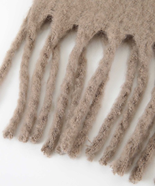 titivate（ティティベイト）の「2way大判ストール（マフラー・レディース・ピンク系その他/ブルー/モカ/アイボリー・FREE）」の12枚目の写真