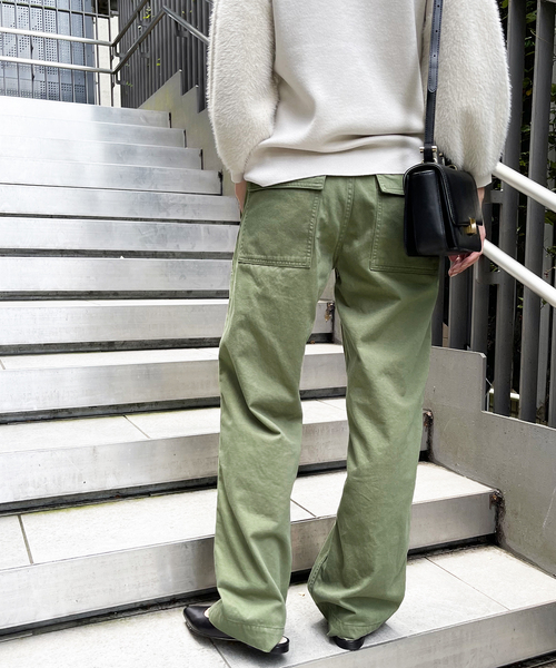 Spick and Span ルーズベイカーパンツ　カーキ40 追加》ルーズベイカーパンツ（カーゴパンツ）｜Spick and Span