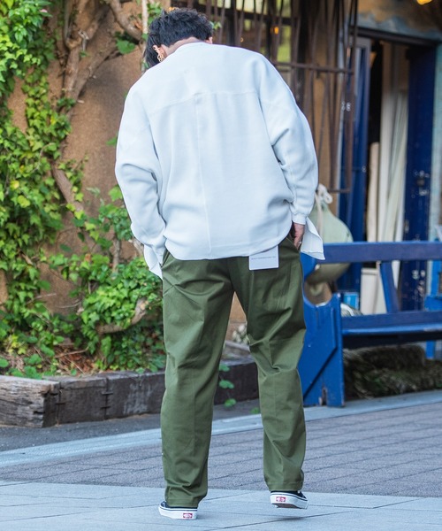 CavariA（キャバリア）の「『CavariA/キャバリア』12Gドルマンスリーブボタンレスニットカーディガン（カーディガン/ボレロ・メンズ・オフホワイト/ブルーグレー/ブラック/グレイッシュベージュ・L/M）」の22枚目の写真