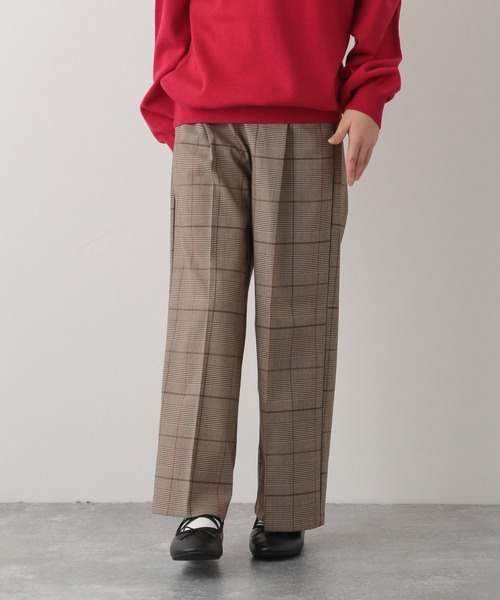 GLOBAL WORK(グローバルワーク)の「起毛イージーケアサス付きパンツ/ 163868(その他パンツ・キッズ・グレー/ベージュ系その他/ダークブラウン/ブラック/オフホワイト・110cm/150cm/100cm/160cm/140cm/130cm/120cm)」の5枚目の写真