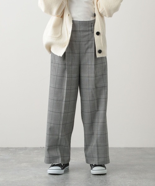 GLOBAL WORK(グローバルワーク)の「起毛イージーケアサス付きパンツ/ 163868(その他パンツ・キッズ・グレー/ベージュ系その他/ダークブラウン/ブラック/オフホワイト・110cm/150cm/100cm/160cm/140cm/130cm/120cm)」の4枚目の写真