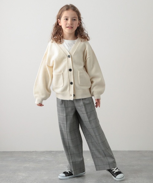 GLOBAL WORK(グローバルワーク)の「起毛イージーケアサス付きパンツ/ 163868(その他パンツ・キッズ・グレー/ベージュ系その他/ダークブラウン/ブラック/オフホワイト・110cm/150cm/100cm/160cm/140cm/130cm/120cm)」の7枚目の写真