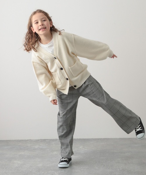 GLOBAL WORK(グローバルワーク)の「起毛イージーケアサス付きパンツ/ 163868(その他パンツ・キッズ・グレー/ベージュ系その他/ダークブラウン/ブラック/オフホワイト・110cm/150cm/100cm/160cm/140cm/130cm/120cm)」の8枚目の写真