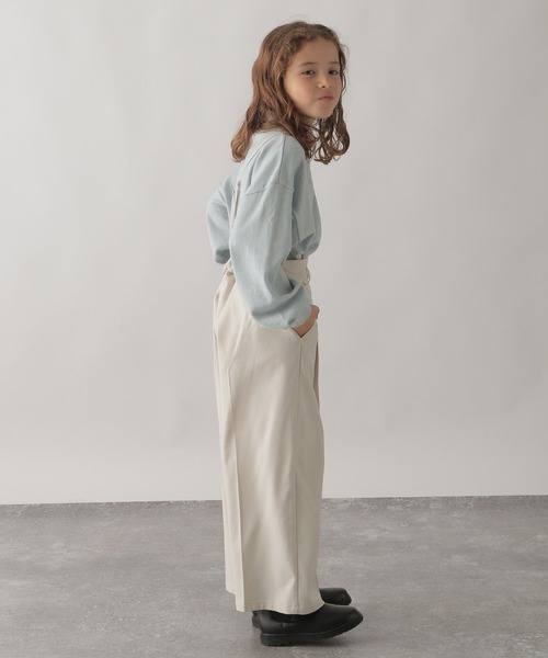 GLOBAL WORK(グローバルワーク)の「起毛イージーケアサス付きパンツ/ 163868(その他パンツ・キッズ・グレー/ベージュ系その他/ダークブラウン/ブラック/オフホワイト・110cm/150cm/100cm/160cm/140cm/130cm/120cm)」の14枚目の写真