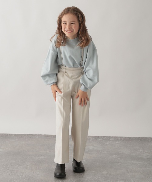 GLOBAL WORK(グローバルワーク)の「起毛イージーケアサス付きパンツ/ 163868(その他パンツ・キッズ・グレー/ベージュ系その他/ダークブラウン/ブラック/オフホワイト・110cm/150cm/100cm/160cm/140cm/130cm/120cm)」の15枚目の写真