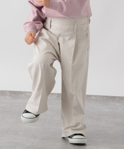 GLOBAL WORK(グローバルワーク)の「起毛イージーケアサス付きパンツ/ 163868(その他パンツ・キッズ・グレー/ベージュ系その他/ダークブラウン/ブラック/オフホワイト・110cm/150cm/100cm/160cm/140cm/130cm/120cm)」の19枚目の写真