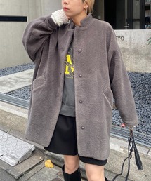 CAPRICIEUX LE'MAGE | ボアスタンドコート(その他アウター)