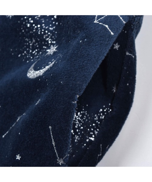 BeBe（ベベ）の「BeBe/【お揃い】ベロア星座柄フレアスカート(100~150cm)（スカート・キッズ・ブルー系その他・110/100/130/120/150/140）」の11枚目の写真