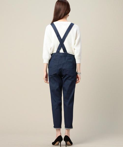 BEAUTY&YOUTH UNITED ARROWS(ビューティーアンドユースユナイテッドアローズ)の「BYBC テーパード オーバーオール◆(サロペット/オーバーオール・レディース・ホワイト/ネイビー/オフホワイト・フリー)」の5枚目の写真