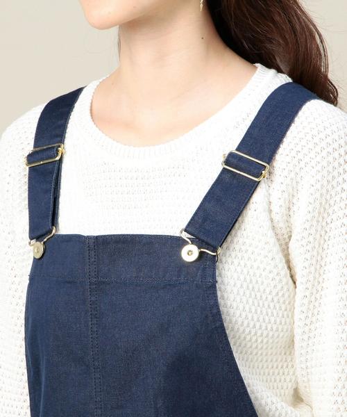 BEAUTY&YOUTH UNITED ARROWS(ビューティーアンドユースユナイテッドアローズ)の「BYBC テーパード オーバーオール◆(サロペット/オーバーオール・レディース・ホワイト/ネイビー/オフホワイト・フリー)」の10枚目の写真