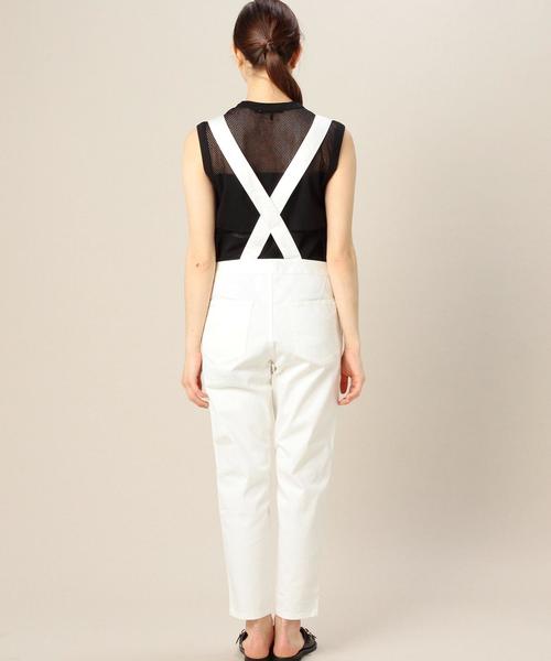 BEAUTY&YOUTH UNITED ARROWS(ビューティーアンドユースユナイテッドアローズ)の「BYBC テーパード オーバーオール◆(サロペット/オーバーオール・レディース・ホワイト/ネイビー/オフホワイト・フリー)」の18枚目の写真