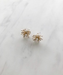 TIMELESS&THREE | パールシャワーモチーフピアス(ピアス（両耳用）)